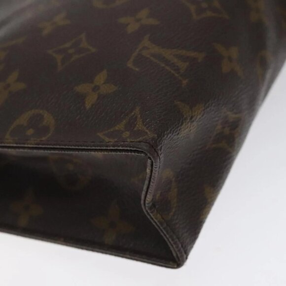 Share LOUIS VUITTON Monogram Poche Toilette 26 Pouch M47542 LV Auth - Picture 7 of 15